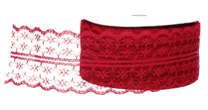 WSTĄŻKA KORONKA TAŚMA DO ZAPROSZEŃ 22,5m