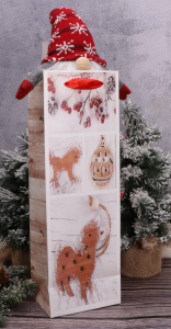 Torebka świąteczna MYH194436 6 sztuk