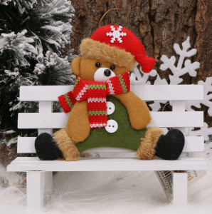 Zawieszka Misiu filcowy