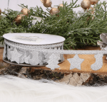 Wstążka świąteczna gwiazdka+skarpeta 