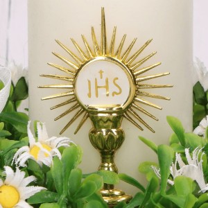 Kielich z hostią złoty IHS 12 szt.