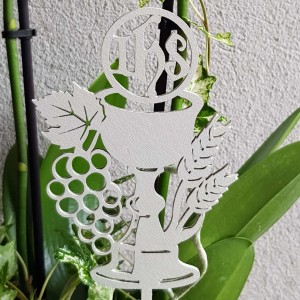 Piki komunijne hostia Komunia białe 2szt