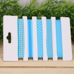 Wstążka niebieski 5 szt x 1 m