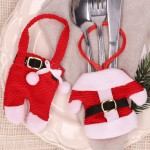 Etui na sztućce komplet ubranko Mikołaja kieszonka 