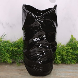 Wazon "Kapusta" ceramiczny szkliwiony 25x12 cm