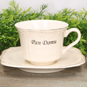 Filiżanka z talerzykiem "Pan Domu" 