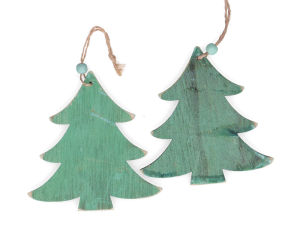 Zawieszka drewniana choinka 224068