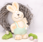 Zajączek figurka ceramiczna chłopiec mały 26 cm 