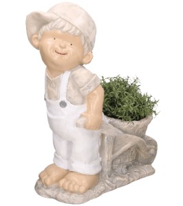 Figurka ogrodowa Jaś chłopiec kolor 47cm