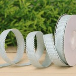 Wstążka z lekkim połyskiem błękitna 1,2cm