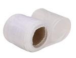 Organza na rolce tkanina tiul biała do kokard 5cm 