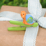 Spinacze ślimaki klamerki scrapbooking 22szt