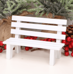 Ławeczka drewniana figurka dekoracja na Święta 18x14cm