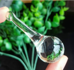 Zawieszka kryształ szklany sopel 8cm 