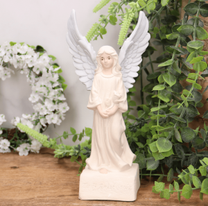 Aniołek ''TWÓJ STRÓŻ'' 20,5 cm błękitne skrzydełka