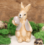 Zając w kamizelce rudy figurka 12cm 