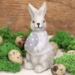 Zając KROPKI MINI szary figurka 11cm 