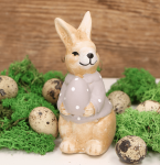 Zając KROPKI MINI rudy figurka 11cm  