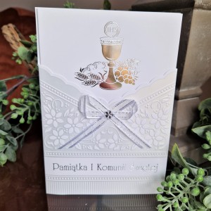 Kartka komunijna Pamiątka I Komunii Świętej   