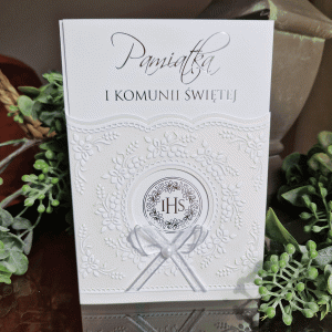 Kartka komunijna Pamiątka I Komunii Świętej 