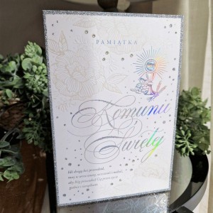Kartka komunijna Pamiątka I Komunii Świętej  