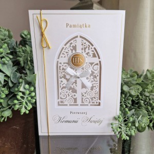 Kartka komunijna Pamiątka I Komunii Świętej 