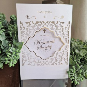 Kartka komunijna Pamiątka I Komunii Świętej 