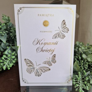 Kartka komunijna Pamiątka I Komunii Świętej  