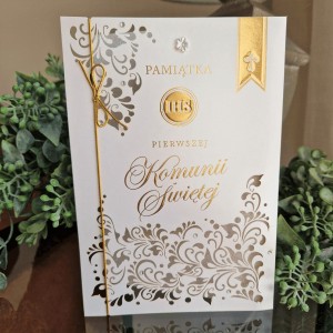 Kartka komunijna Pamiątka I Komunii Świętej    