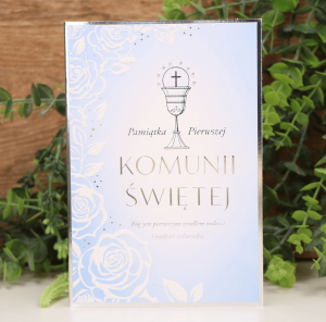 Kartka komunijna Pamiątka I Komunii Świętej 