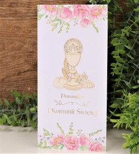Kartka komunijna Pamiątka I Komunii Świętej   