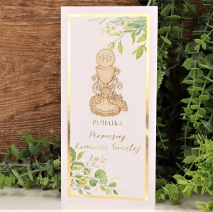 Kartka komunijna Pamiątka I Komunii Świętej  