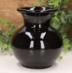 Wazon "Kulka średnia" ceramiczny czarny 14cm