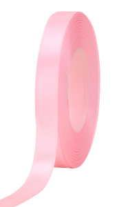 Wstążka satynowa 1,2cm x 35Y light pink