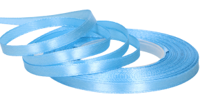 Wstążka satynowa 0.65cm x 35Y blue