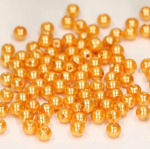 Koraliki, perełki złote 0,5cm 76g   