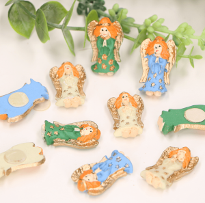 Przyklejki Aniołki scrapbooking II gatunek 24szt  