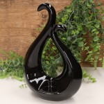 Stroik Waga szkliwiony czarny 28cm.