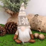 Skrzat siedzący chłopak - naturalny 18cm 
