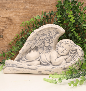 Anioł Śpiący figurka gipsowa 30 cm