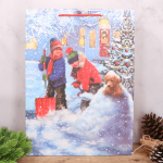 Torebka świąteczna papierowa 42x31 cm