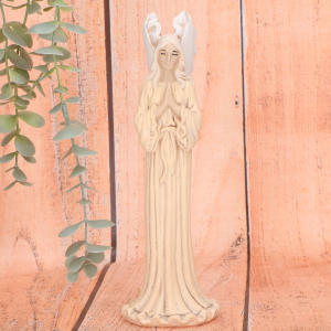 Anioł gipsowy 21cm, morela 01-13E