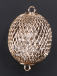 Zawieszka baryłka z diamencikami 1szt