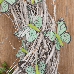 Motyle na klipsie 10 sztuk, mix rozmiarów