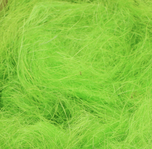 Sizal dekoracyjny seledynowy ok. 180g w rękawie