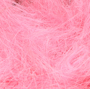 Sizal dekoracyjny różowy ok.180g w rękawie