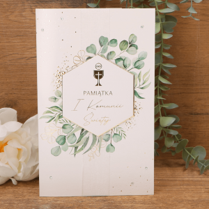 Kartka Pamiątka Pierwszej Komunii Świętej MIX wzorów