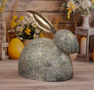 Figurka dekoracyjna zając średni 47x28x33cm