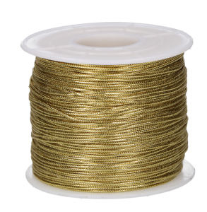 SZNUREK 8MM METALIZOWANY 100 METRÓW