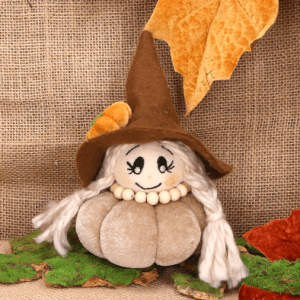 Skrzat dynia dziewczynka brązowa 11,5x18cm